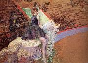 in the circus Fernando, horseman on Weibem horse toulouse-lautrec
